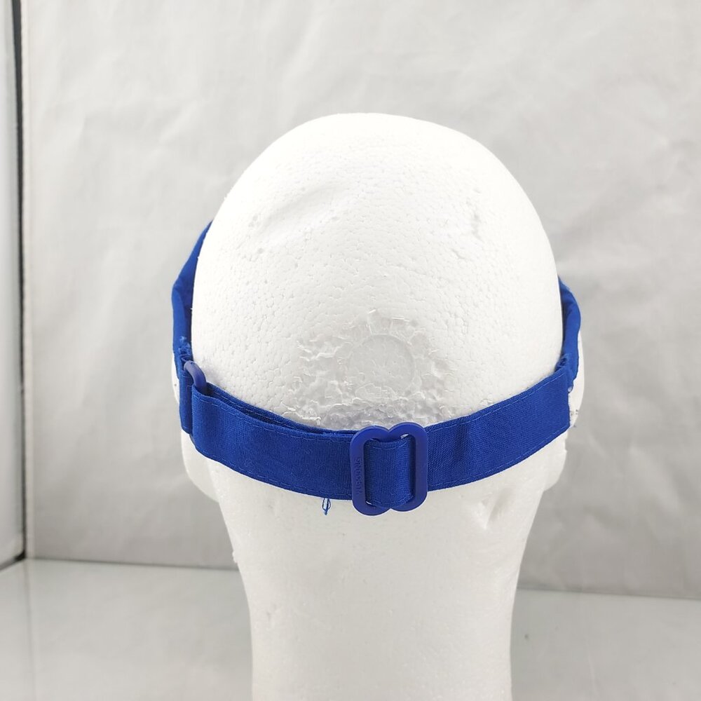 Vintage 80s I'm A Toys "R" Us Kid Geoffrey Giraffe 90s Blue Visor Hat Apparel OS - Picture 3 of 6